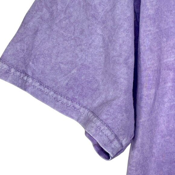 NWOT Nirvana Band Tee Purple Large 100% Cotton Licensed Merch Grunge Rock Smiley - Picture 6 of 10